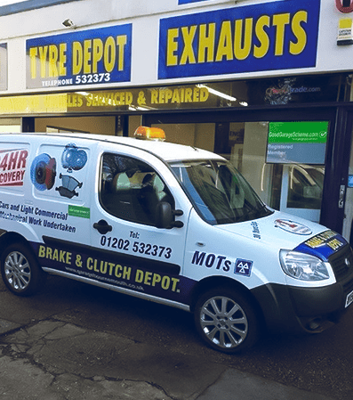 Brake and Clutch Depot Free Tyre Check in Dorset